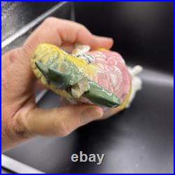 Antique Karl Ens Cockatoo Parrot Bird Figurine Porcelain Ceramic Large 12 High