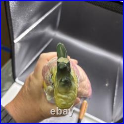 Antique Karl Ens Cockatoo Parrot Bird Figurine Porcelain Ceramic Large 12 High