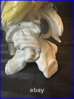 Antique Karl Ens Cockatoo Parrot Bird Figurine Porcelain Ceramic Large 13