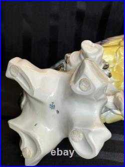 Antique Karl Ens Cockatoo Parrot Bird Figurine Porcelain Ceramic Large 13