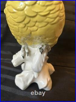 Antique Karl Ens Cockatoo Parrot Bird Figurine Porcelain Ceramic Large 13