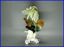 Antique Paradise Bird Porcelain Figurine Karl Ens Germany Art Sculpture Decor