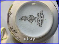 Antique Plate And Tea Cup Set, 8 Plates 6 Cups, Royal Doultan, made In England