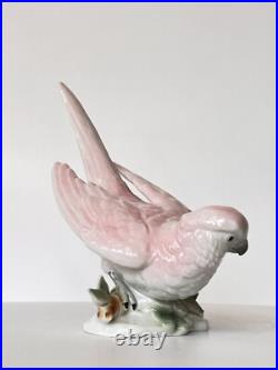 Antique Porcelain Parrot Bird Figurine Wagner & Apel Grafenthal Thuringia Mint