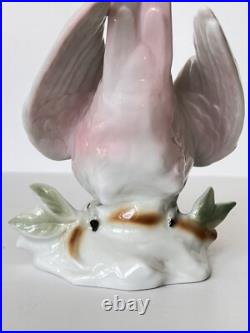 Antique Porcelain Parrot Bird Figurine Wagner & Apel Grafenthal Thuringia Mint