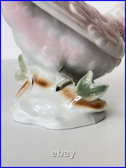 Antique Porcelain Parrot Bird Figurine Wagner & Apel Grafenthal Thuringia Mint
