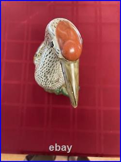 Antique Qianlog Period Chinese Export Porcelain Crane Bird. Excellent Condition