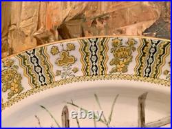 Antique Royal Doulton Lge Platter with Wild Birds 14x17, c1905, Unusual & RARE