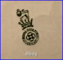 Antique Royal Doulton Lge Platter with Wild Birds 14x17, c1905, Unusual & RARE