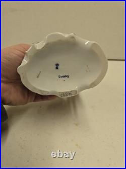 Antique Schiebe-Alsbach Thuringia Porcelain Children Bird Catcher Group Figurine