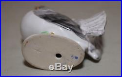 Antique hand painted signed Nippon porcelain bird dove pigeon figurine statue
