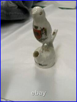 Antique porcelain bird whistle Norwich warbler