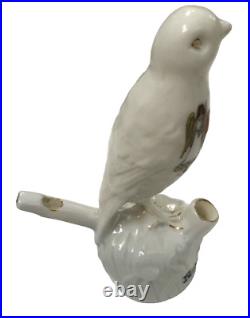 Antique porcelain bird whistle Norwich warbler