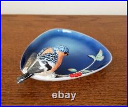 Art Nouveau Porcelain Bird Patterned Plate