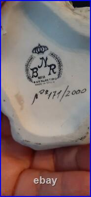 BUEN RETIRO Porcelain Bird Branch Ladybug Numbered 171/2000 Made in Spain VTG