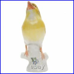 Beautiful Antique Statue Porcelain figurine Canary Bird Yellow Meissen Germany