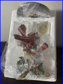 Beautiful Classic Porcelain By Homco Cardinals In Winter 8810