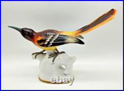 Behscherzer Zeh Scherzer Bavaria Porcelain Bird Sculpture Statue Figurine