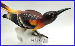 Behscherzer Zeh Scherzer Bavaria Porcelain Bird Sculpture Statue Figurine