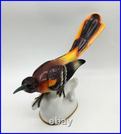 Behscherzer Zeh Scherzer Bavaria Porcelain Bird Sculpture Statue Figurine