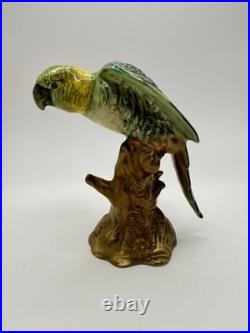 Beswick England Parrot Figurine #930 Vintage 1930s/40s Porcelain Bird