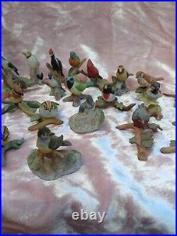 Bird figurines porcelain Have Rc On The Bottom