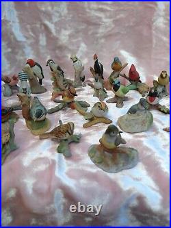 Bird figurines porcelain Have Rc On The Bottom