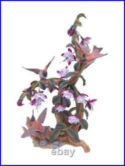 Boehm BIRDS Rufus Hummingbird With Fuchsia 10395 Limited Edition