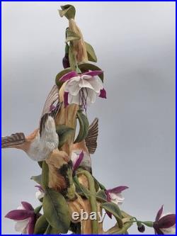 Boehm BIRDS Rufus Hummingbird With Fuchsia 10395 Limited Edition