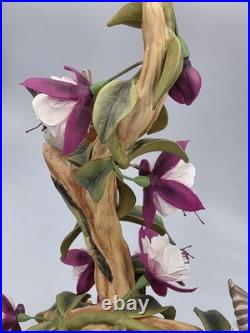 Boehm BIRDS Rufus Hummingbird With Fuchsia 10395 Limited Edition