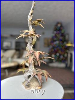 Boehm'Crested Flycatcher' #488 LE 500 Porcelain Bird Sculpture Figurine, 20