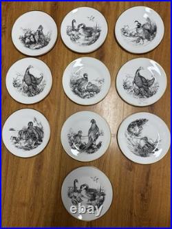 Boehm Game Bird Series Woodcock (made England) Fine Bone China (10 plates)