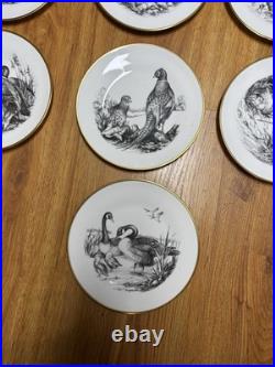 Boehm Game Bird Series Woodcock (made England) Fine Bone China (10 plates)
