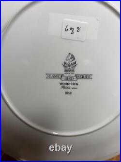 Boehm Game Bird Series Woodcock (made England) Fine Bone China (10 plates)