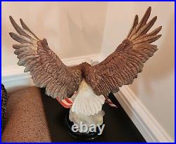 Boehm Porcelain BIRD EAGLE Sculpture 1991 PATRIOT EAGLE 40400 Numbered 450-500