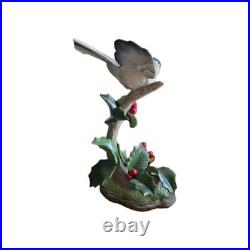 Boehm Porcelain Black Capped Chickadee 40195 Made in USA 1979-85 Vintage