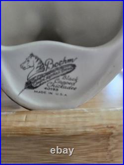 Boehm Porcelain Black Capped Chickadee 40195 Made in USA 1979-85 Vintage
