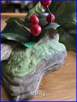 Boehm Porcelain Black Capped Chickadee 40195 Made in USA 1979-85 Vintage