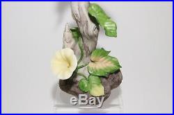 Boehm Porcelain Indigo Bunting 400 33 Bird Figurine Statue USA Vintage