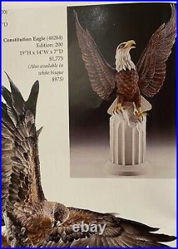Boehm Porcelain The Constitution Eagle Statue