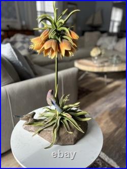 Boehm porcelain sculpture'Varied Buntings