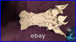 CAPODIMONTE! WHITE CALLA LILY BOUQUET DESIGN OF PORCELAIN. 6.5x5x15 EXQUISITE