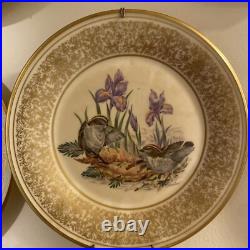 COMPLETE SET 9 LENOX, BOEHM Limited Edition 1970 1981 Bird Plates STUNNING