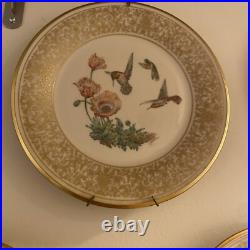 COMPLETE SET 9 LENOX, BOEHM Limited Edition 1970 1981 Bird Plates STUNNING