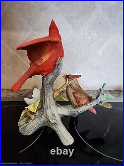 Cardinal Bird Andrea by Sadek Porcelain, Japan 6229