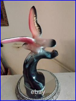 Ceramic Bird In Flight Multi-colored