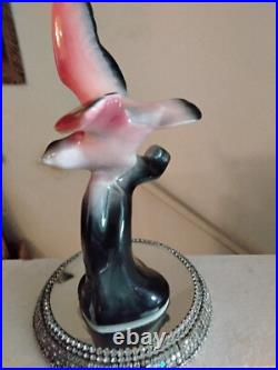 Ceramic Bird In Flight Multi-colored