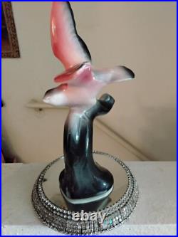 Ceramic Bird In Flight Multi-colored