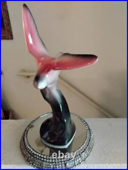 Ceramic Bird In Flight Multi-colored