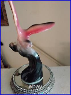 Ceramic Bird In Flight Multi-colored